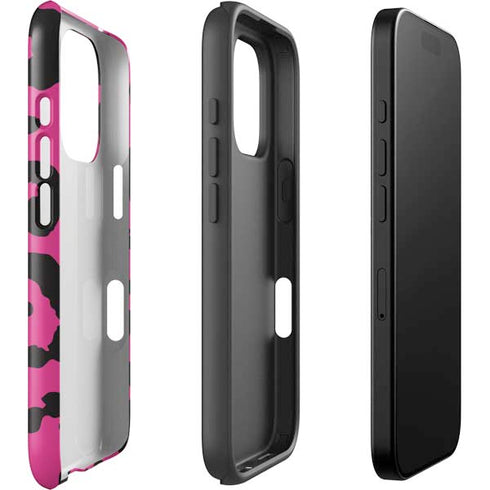 Rosy Leopard iPhone 16 Pro Impact Case
